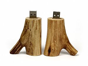 Heller USB-Stick Baum Holz