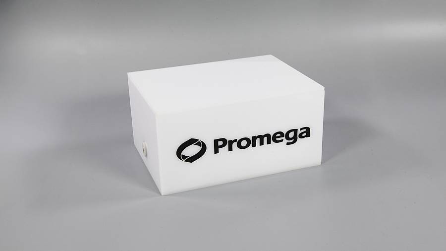 Acryl Lightbox im Tageslicht