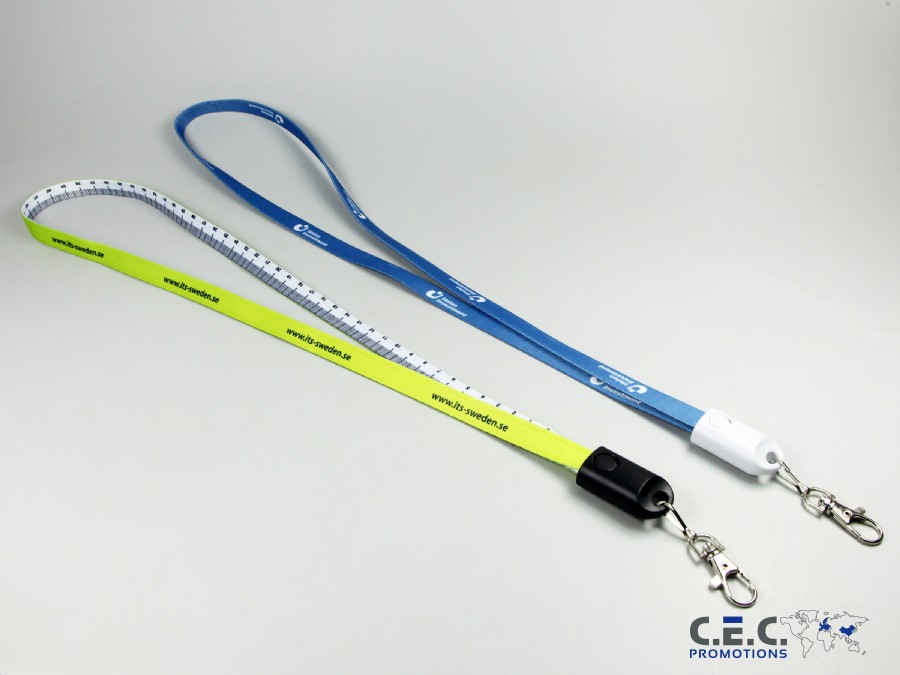 2-in-1 Lanyard Ladekabel