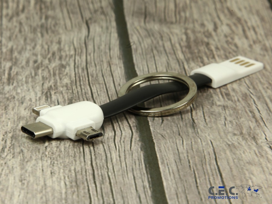 3-in-1 Mini Ladekabel