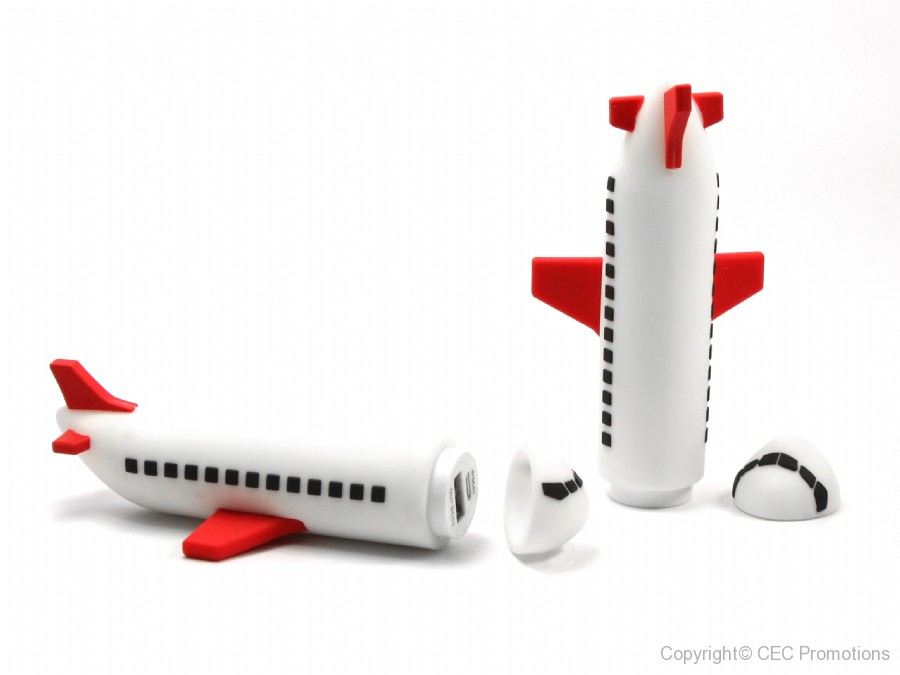Creative Power Bank Airplane Flugzeug