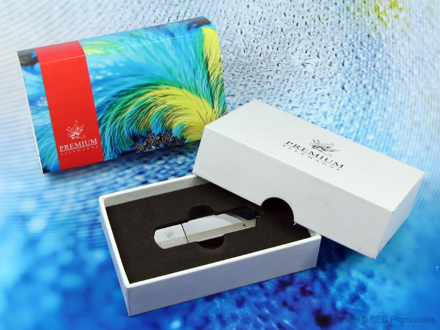 Exclusiv USB-Stick Geschenkbundle mit Banderole