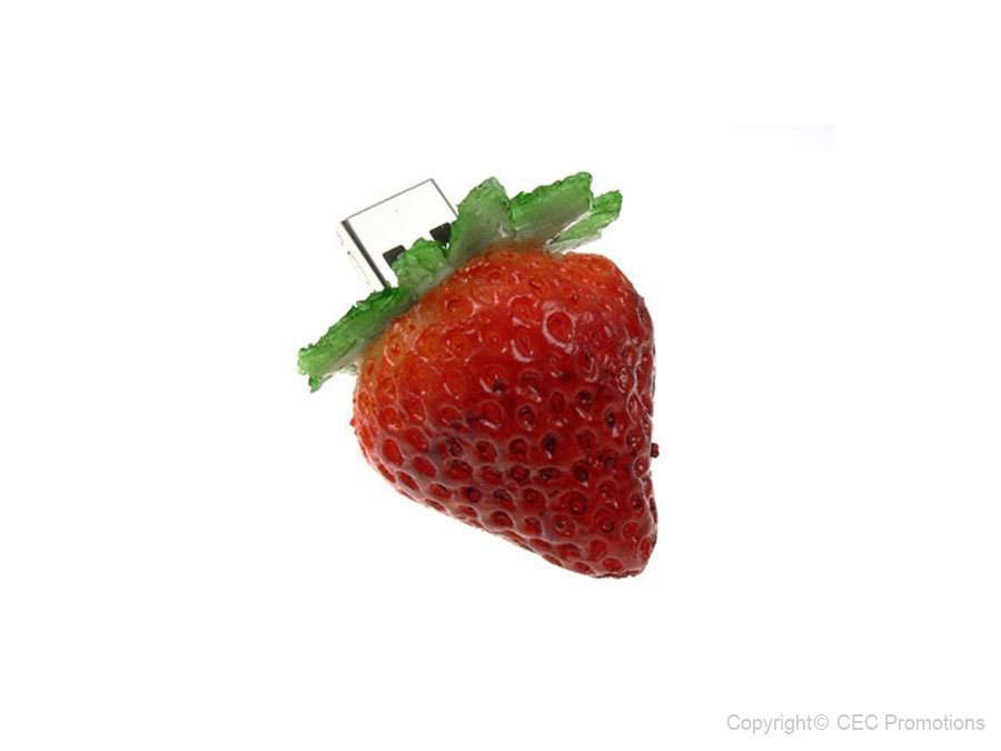 USB-Stick Erdbeere