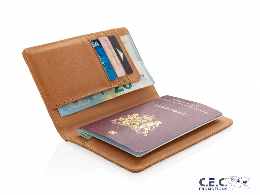 Kork Öko Reiseetui - RFID Safe