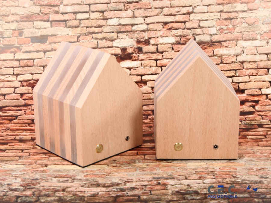 Dimmbares LED Home Light aus Holz
