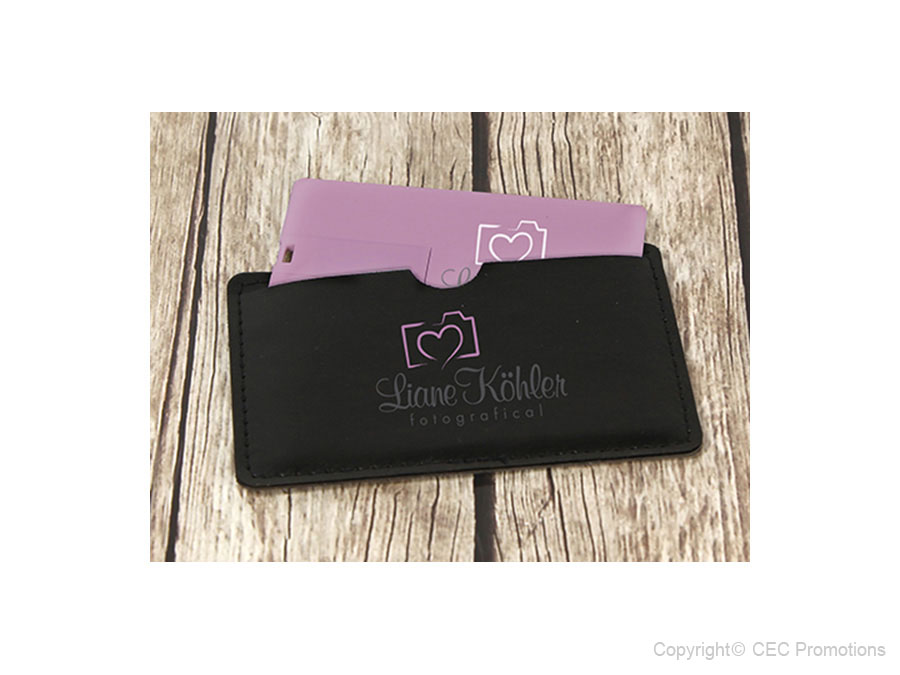 Lederhülle für USB Karten