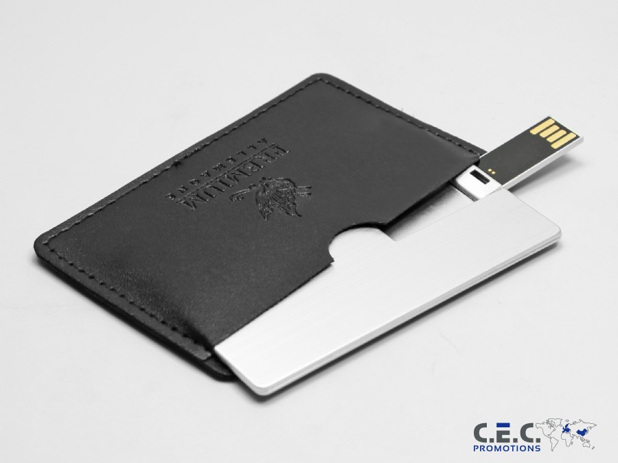 Lederhülle für USB Karten