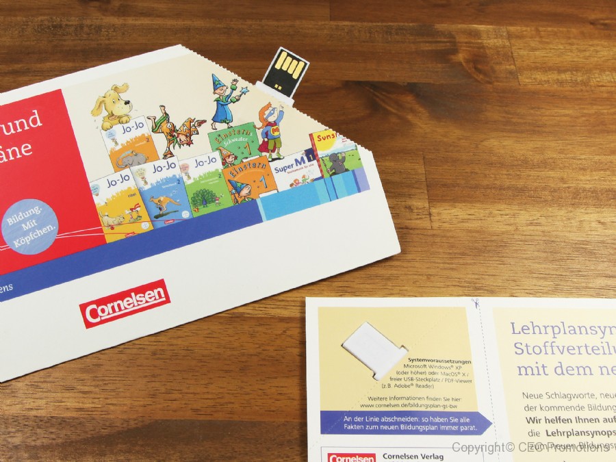 Paper USB Card Perfo