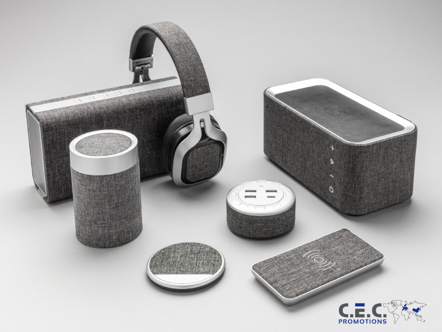 Texture Wireless Charger + Lautsprecher