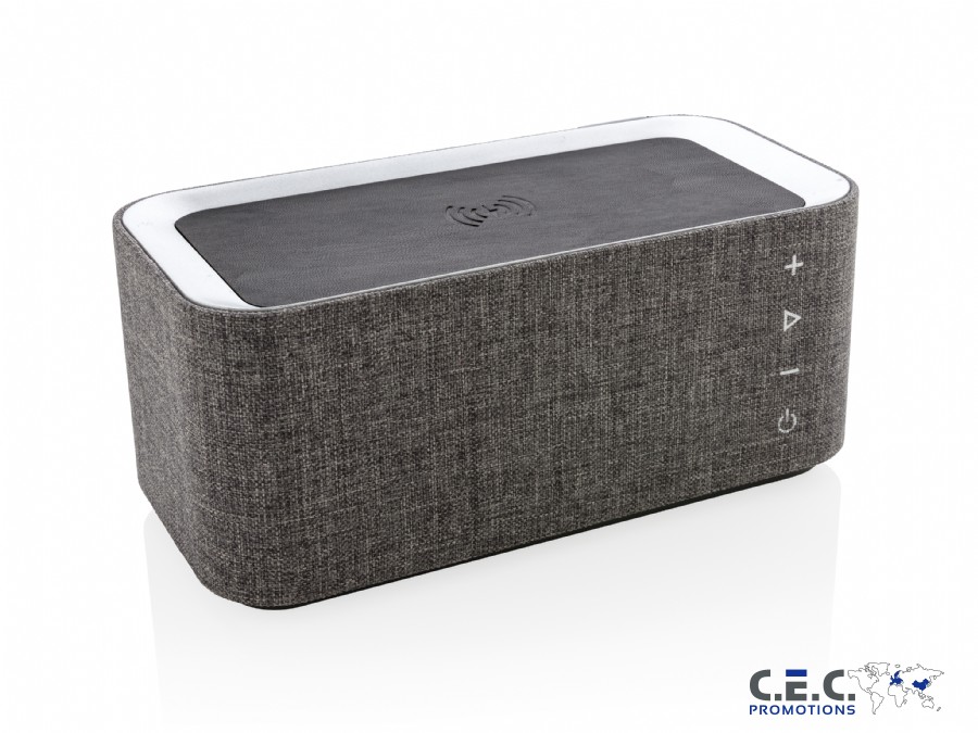 Texture Wireless Charger + Lautsprecher