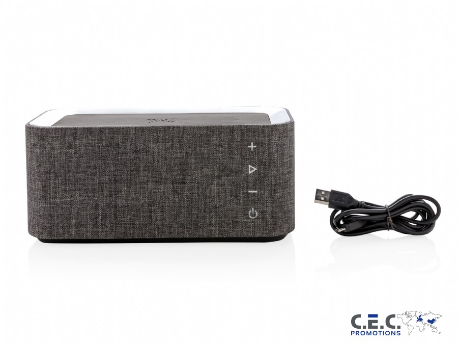 Texture Wireless Charger + Lautsprecher