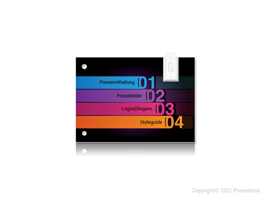 Paper USB Postkarte