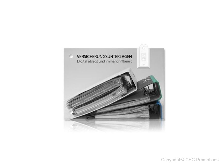 Paper USB Postkarte