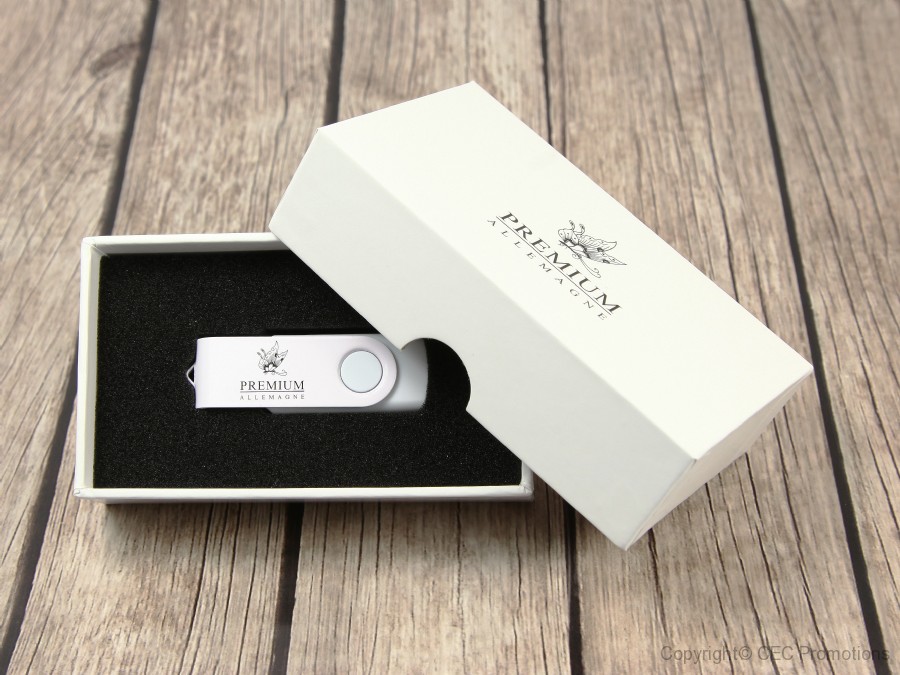 USB-Stick Twister Geschenkbundle weiß