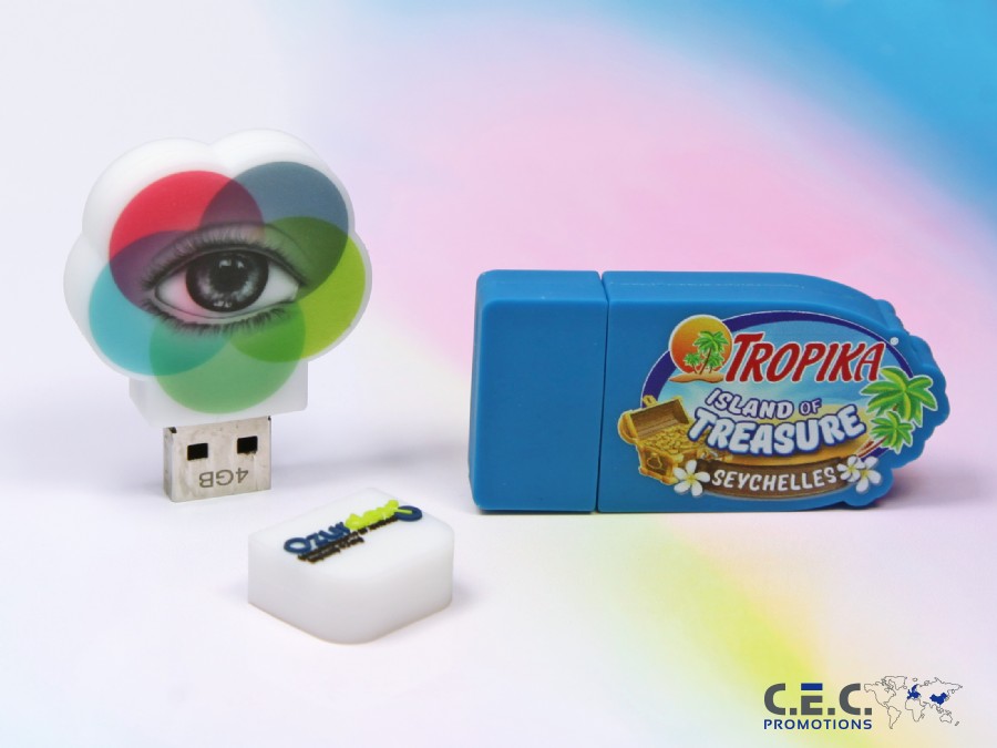 USB-Stick Sonderform Digitaldruck