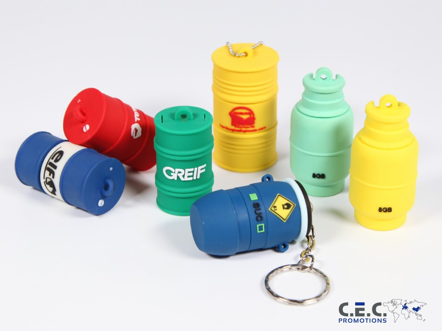 USB Fass & Verpackung