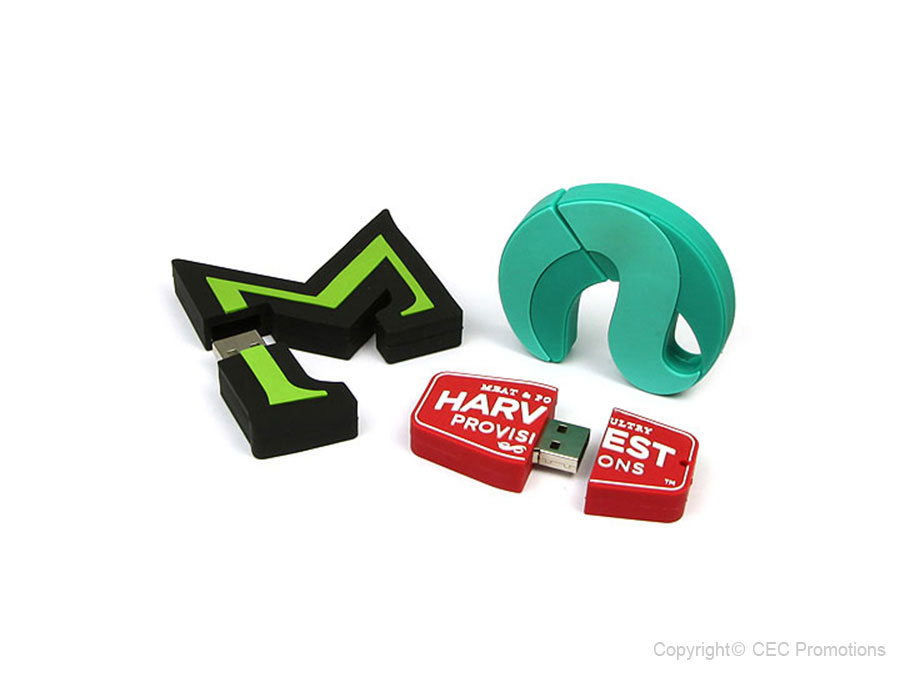 USB-Stick Logo Freiform