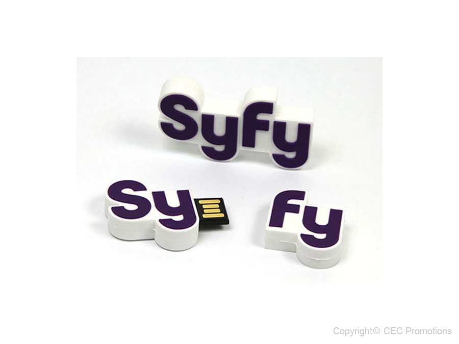 USB-Stick Logo Freiform