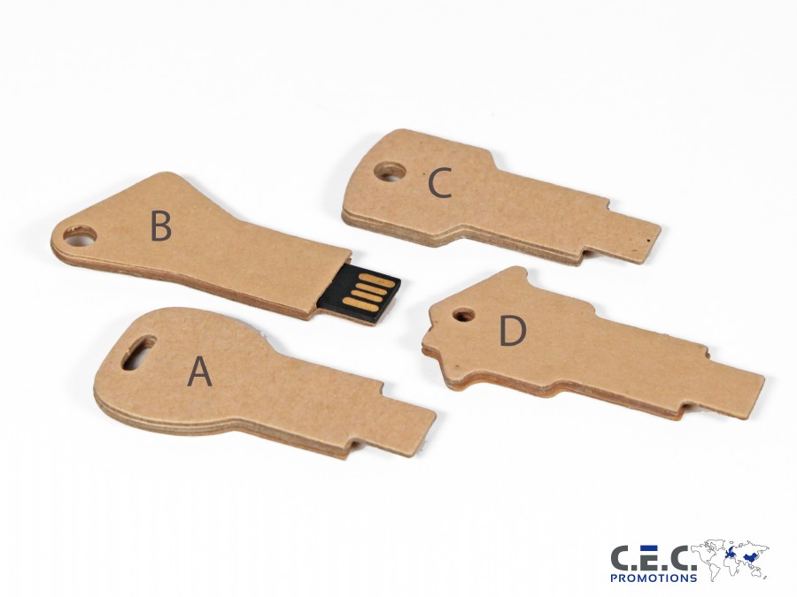 USBStick paper key aus Karton, umweltfreundlicher Stick