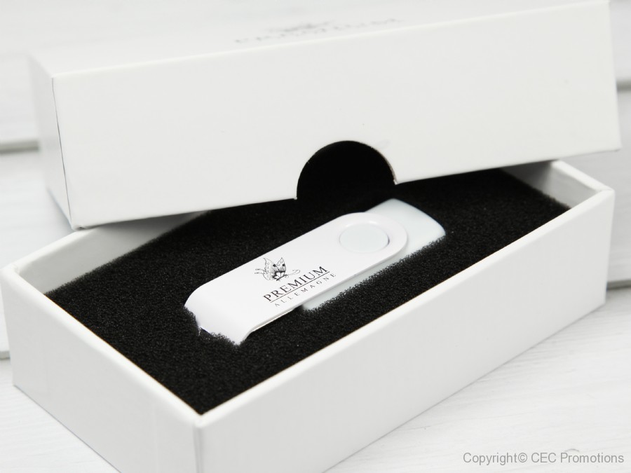 USB-Stick Twister Geschenkbundle weiß
