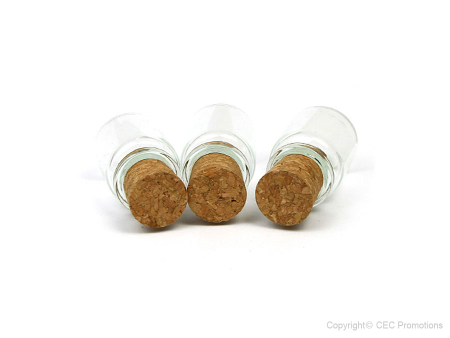 USB-Stick Flaschenpost (Kork)