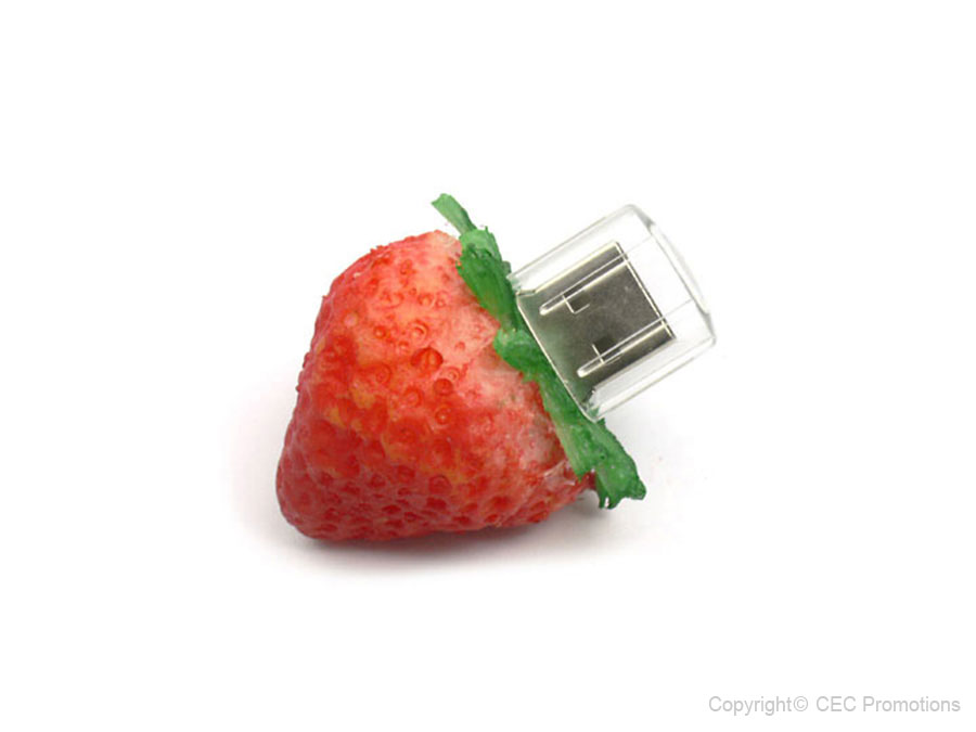 USB-Stick Erdbeere