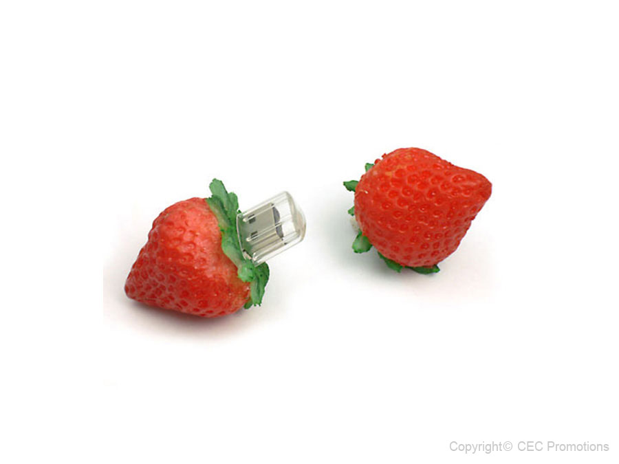 USB-Stick Erdbeere