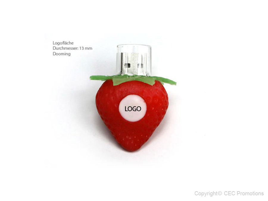 USB-Stick Erdbeere