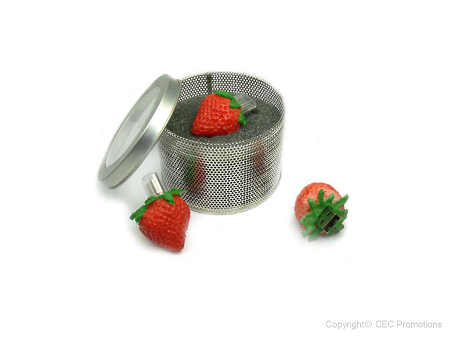 USB-Stick Erdbeere