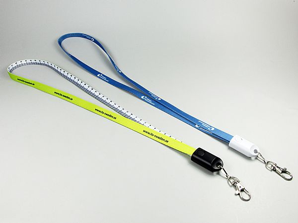 2-in-1 Lanyard Ladekabel