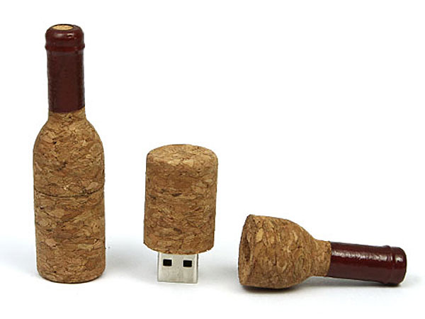 USB-Stick Korkflasche