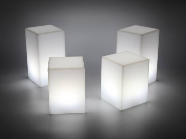 Eckige LED Tischleuchten