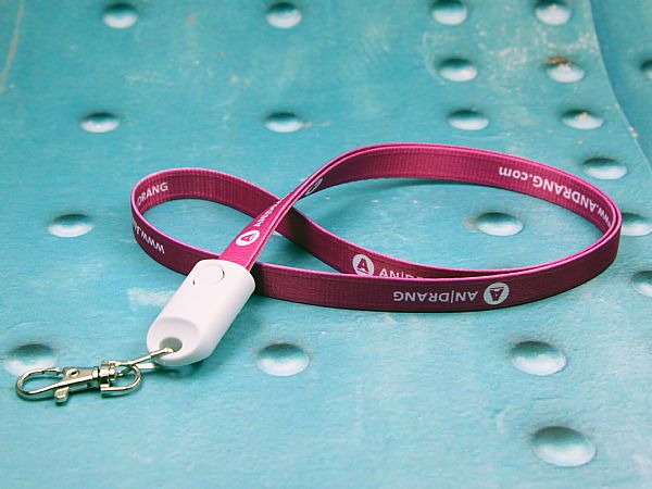 2-in-1 Lanyard Ladekabel