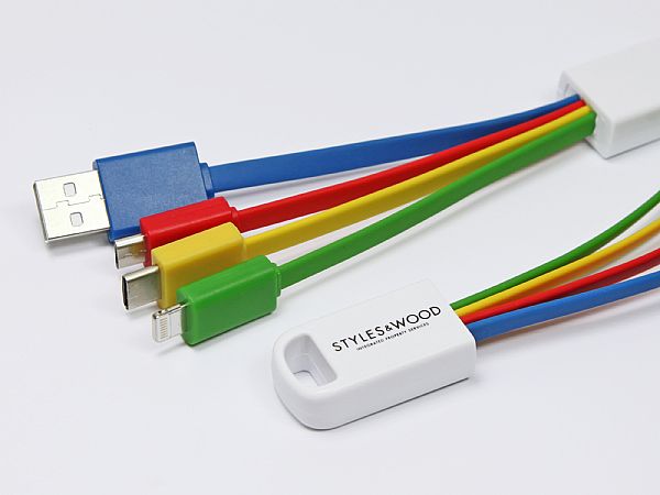 Ladekabel Color 3-in-1