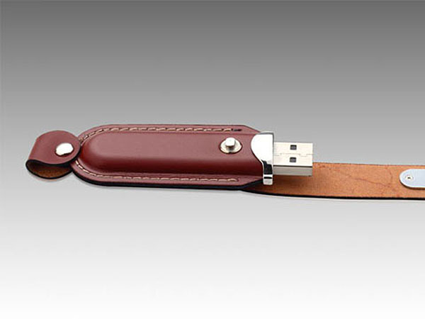 USB Leder Clip