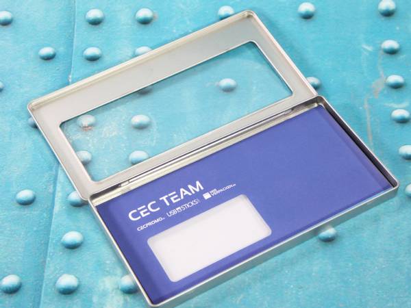 Gutscheinbox LangDIN - Klappbox aus Metall
