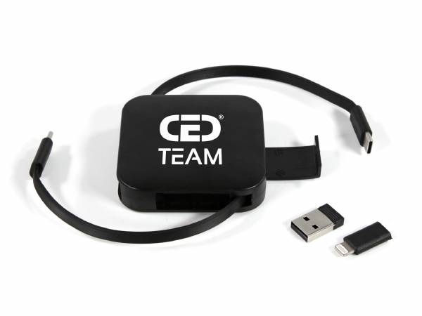 Flexibles Aufrollbares Adapter-Set für kreative Werbung