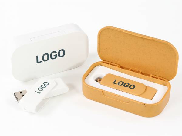Komplett aus Weizenstroh Eco Wheat USB Harmony