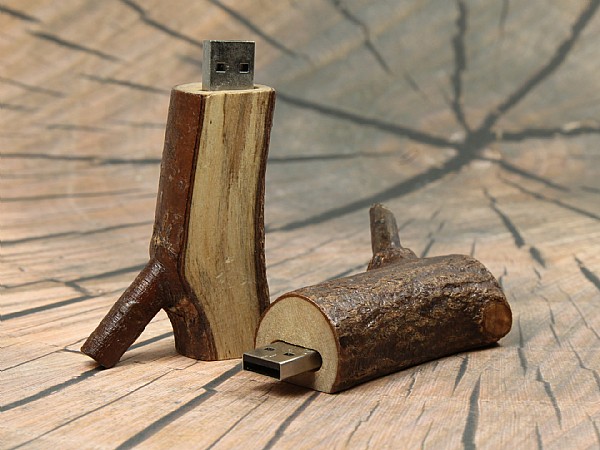 USB Holzast Laptop