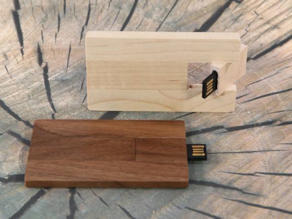 USB Karte Wood