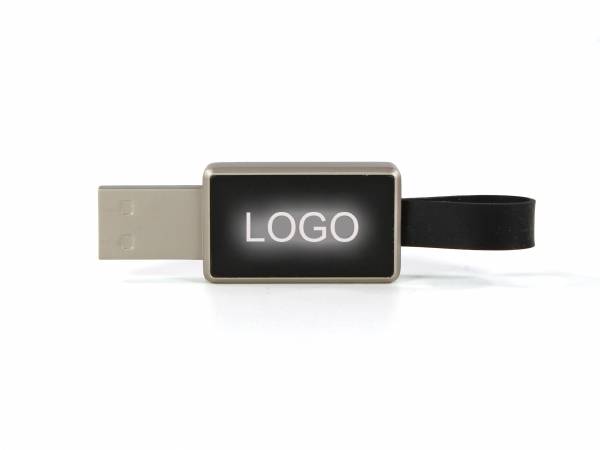 USB-Stick mit modernem Design und individuellem Bedruckungsbereich für Ihr Firmenlogo. Ideal für Werbezwecke.