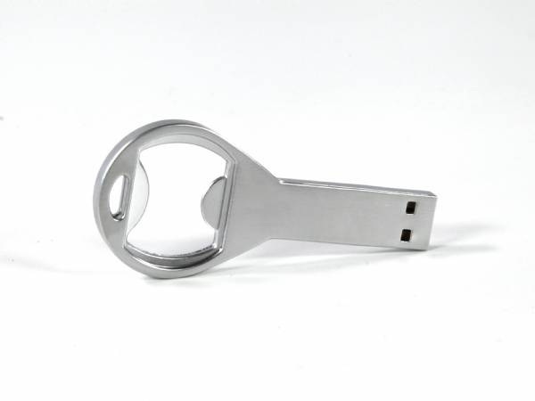 USB-Stick CrownCracker, Flaschenöffner aus Metall