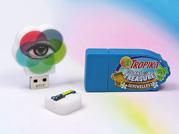 USB-Stick Sonderform Digitaldruck
