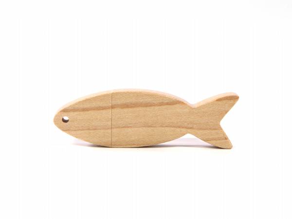 USB Holzfisch