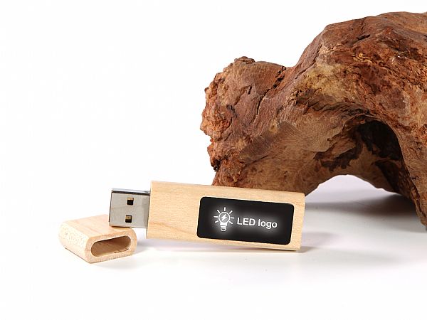 USB LED Wood