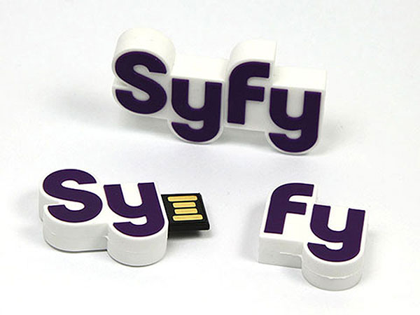 USB-Stick Logo Freiform