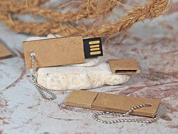 USB-Stick Wellpappe Mini