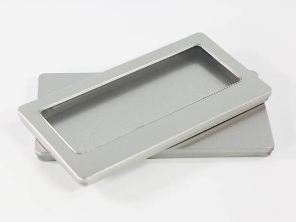 Gutscheinbox LangDIN - Klappbox aus Metall