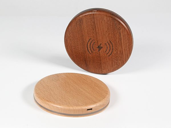Wireless Charger Vollholz