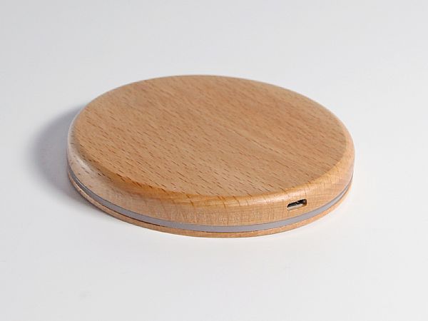 Wireless Charger Vollholz